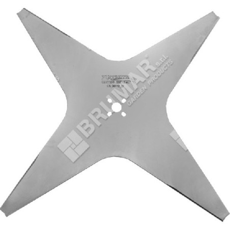 Hoja estrella con 4 puntas de acero inoxidable 29cm l210/250 COMPATIBLE - 050030 | Newgardenstore.eu