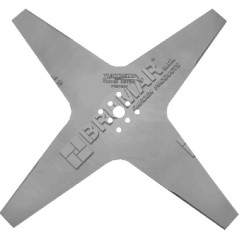 Hoja de estrella con 4 puntas de acero inoxidable 25cm l30/85 COMPATIBLE - 050029 | Newgardenstore.eu