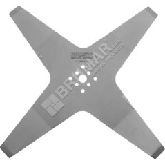 Star blade with 4 stainless steel tips 24cm l60. COMPATIBLE - 050027 | Newgardenstore.eu