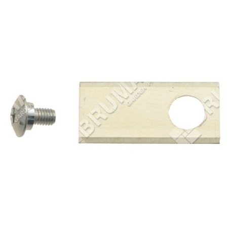 Robot blade kit l.39x18 f.10.00 th.0.5 COMPATIBLE - 048289 | Newgardenstore.eu