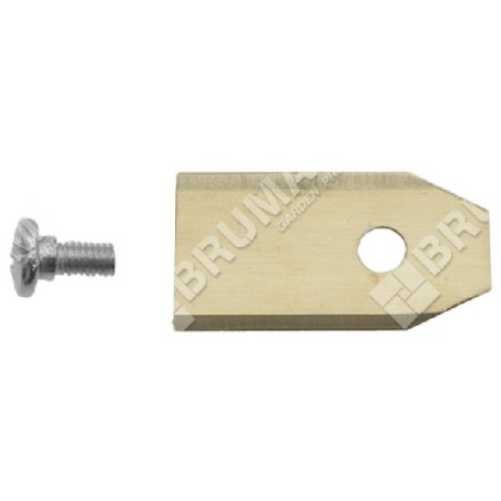 Robot blade kit l.35x18 f.5.20 th.0.75 COMPATIBLE - 048288 | Newgardenstore.eu