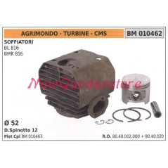 Cilindro pistone segmenti AGRIMONDO motore soffiatore BL 816 BMK 816 010462