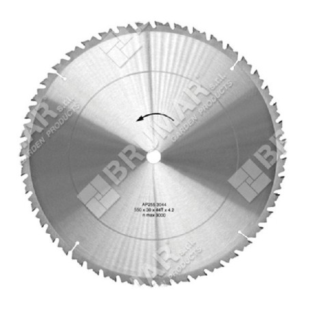 Hoja circular diámetro 600 mm para sierras de mesa COMPATIBLE - 005142 | Newgardenstore.eu