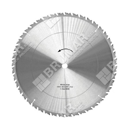 Hoja circular diámetro 500 mm para sierras de mesa COMPATIBLE - 004798 | Newgardenstore.eu