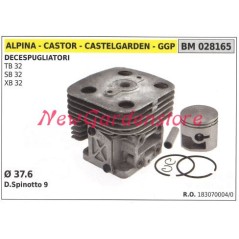 Cilindro pistone segmenti ALPINA motore decespugliatore TB 32 SB 32 XB 32 028165