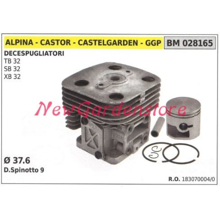 ALPINA piston ring piston cylinder for TB 32 SB 32 XB 32 028165 | Newgardenstore.eu