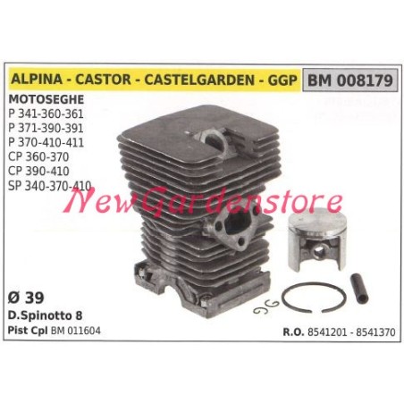 Cylindre segment ALPINA moteur tronçonneuse ALPINA P341 360 361 371 390 008179 | Newgardenstore.eu