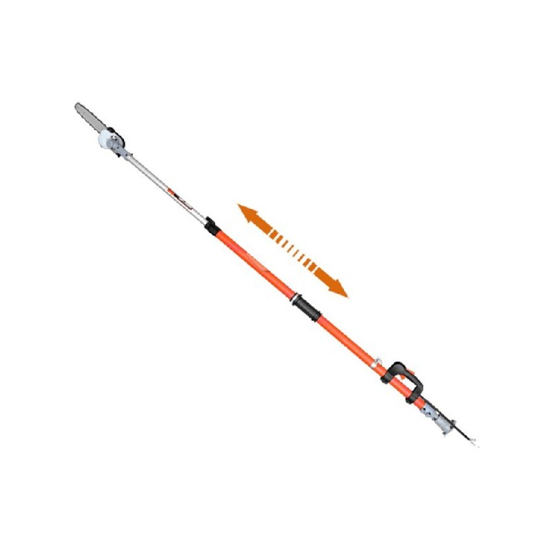 Complete telescopic pruner shaft GLP 4212AE COMPATIBLE - 019629
