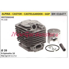 Segmento de cilindro de pistón ALPINA para motor de motosierra PS 338 016477