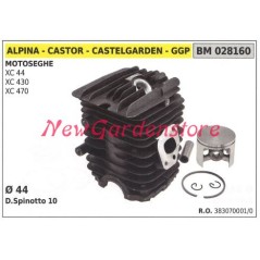 Cilindro pistone segmenti ALPINA motore motosega XC 44 430 470 028160