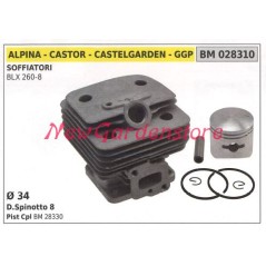 Cilindro de segmentos ALPINA para motor soplador BLX 260-8 028310