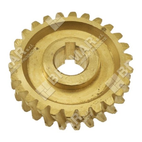 Brass gear for MAORI COMPATIBLE snow blower - 048877 | Newgardenstore.eu