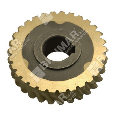 Brass gear for MAORI COMPATIBLE snow blower - 024773 | Newgardenstore.eu
