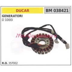 Alternatore DUCAR per generatore D 1000i 038421 357002 | Newgardenstore.eu
