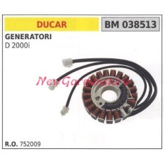 Alternador DUCAR para generador D 2000i 038513 752009