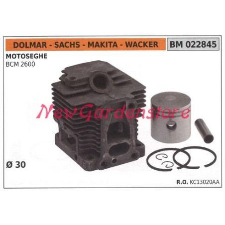 Piston cylinder segments DOLMAR chainsaw motor BCM 2600 022845 | Newgardenstore.eu