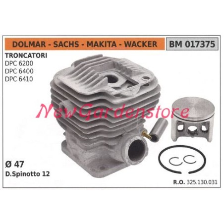 Piston cylinder segments DOLMAR cut-off saw motor DPC 6200 6410 017375 | Newgardenstore.eu