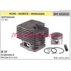 Segmentos de cilindro de pistón Motor para motosierra ECHO CS 302 003018