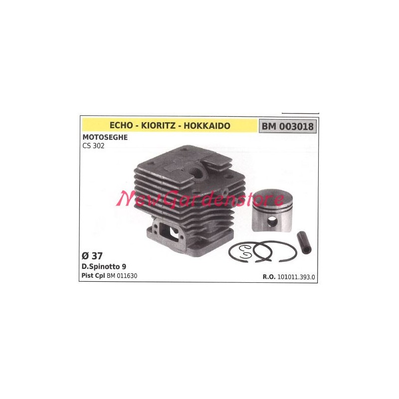 Segments de cylindre de piston moteur de tronçonneuse ECHO CS 302 003018