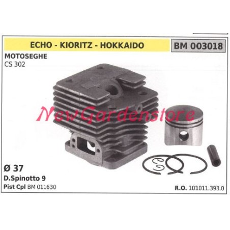 Kolben-Zylinder-Segmente ECHO Kettensägenmotor CS 302 003018 | Newgardenstore.eu