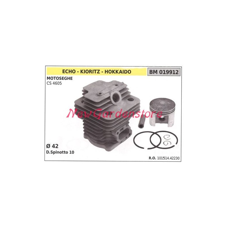 Cilindro pistone segmenti ECHO motore motosega CS 4605 019912