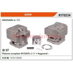 Cilindro pistone segmenti ECHO motosega 302 R170234