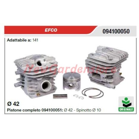 EFCO chainsaw segment piston cylinder 141 094100050 | Newgardenstore.eu