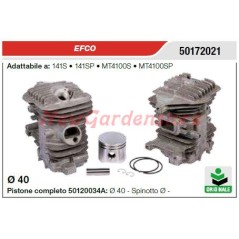 Cilindro pistone segmenti EFCO motosega 141S 141SP MT4100S MT4100SP 50172021