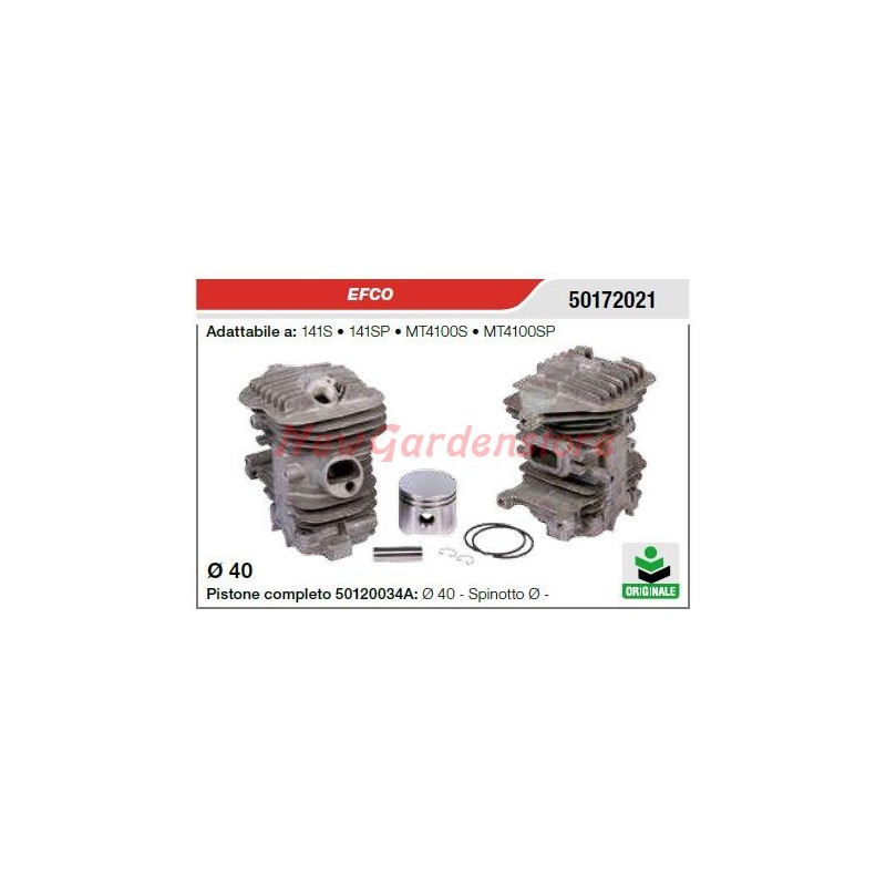 Motosierra EFCO 141S 141SP MT4100S MT4100SP Segmento pistón cilindro 50172021