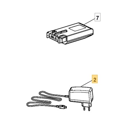 Batterieladegerät für Heckenscherenmodelle SHT5224A ORIGINAL STIGA 118801644/0 | Newgardenstore.eu