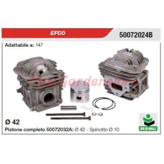 Cylindre de piston de segment de tronçonneuse EFCO 147 50072024B