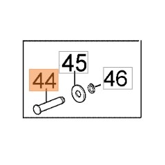 Perno tagliaerba modelli G44PB G48PB GH44PK ORIGINALE OLEOMAC 66060317BR