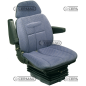 SEDILE PER TRATTORI CABINATI E NON CABINATI CON MOLLEGGIO MECCANICO SC95 (OMOLOGATO) - STOFFA COMPATIBILE - 62733