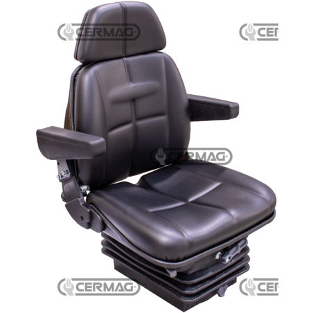 SEDILE PER TRATTORI CABINATI E NON CABINATI CON MOLLEGGIO MECCANICO SC95 (OMOLOGATO) - SKAY COMPATIBILE - 62734 | Newgardenst...