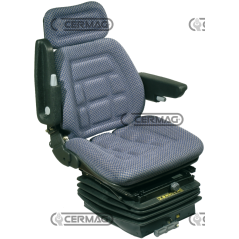 SEDILE PER TRATTORI CABINATI E NON CABINATI CON MOLLEGGIO MECCANICO SC90 (OMOLOGATO) COMPATIBILE - 62743 | Newgardenstore.eu