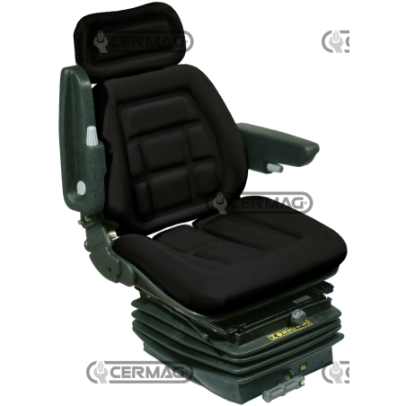 SEDILE PER TRATTORI CABINATI E NON CABINATI CON MOLLEGGIO MECCANICO SC90 (OMOLOGATO) COMPATIBILE - 62744 | Newgardenstore.eu