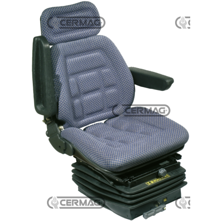 Sedile per trattori cabinati e non cabinati con molleggio pneumatico SC90 (OMOLOGATO) COMPATIBILE - 62746 | Newgardenstore.eu