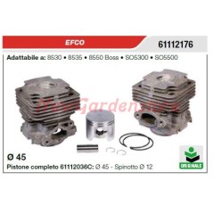 Cilindro de pistón de segmento de motosierra EFCO Motosierra EFCO 8530 8535 8550 BOSS 61112176
