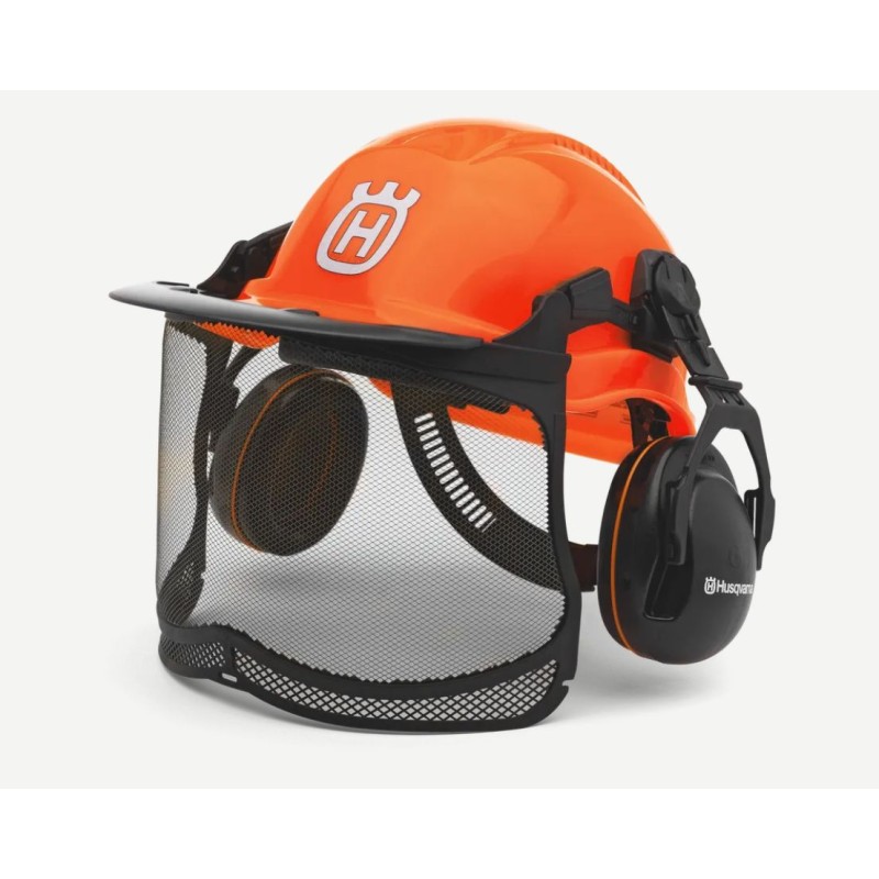 HUSQVARNA Casque forestier fonctionnel avec visière en filet et protection