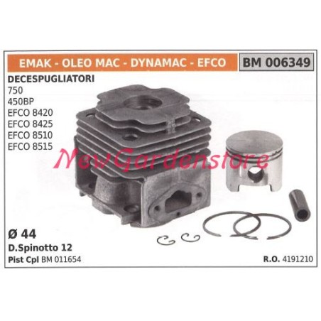 EMAK cylinder piston rings EMAK brushcutter engine 750 450BP 006349 | Newgardenstore.eu