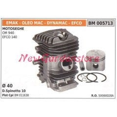 Segmented piston cylinder EMAK chainsaw OM 940 EFCO 140 005713