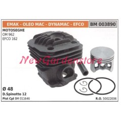 Piston cylinder segments EMAK chainsaw OM 962 EFCO 162 003890 | Newgardenstore.eu