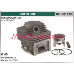 Cilindro pistone segmenti GREEN LINE motore decespugliatore GL 43S/W ECO 001129