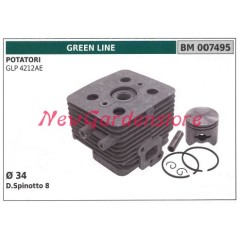 Segmentos de cilindro de pistón motor cortasetos GREEN LINE GLP 4212AE 007495 | Newgardenstore.eu