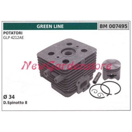 Segmentos de cilindro de pistón motor cortasetos GREEN LINE GLP 4212AE 007495 | Newgardenstore.eu