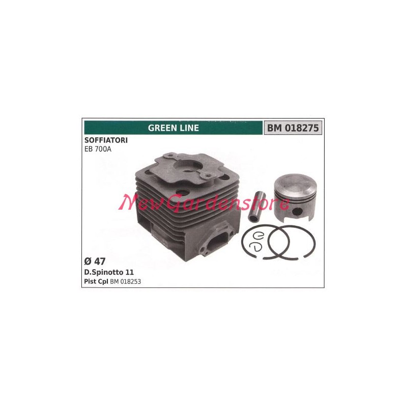 Segmentos de cilindro de pistón GREEN LINE motor soplador EB 700A 018275