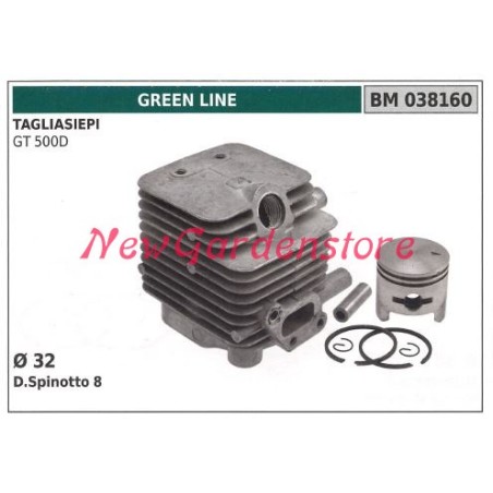 Segments de cylindre à piston moteur de taille-haie GREEN LINE GT 500D 038160 | Newgardenstore.eu