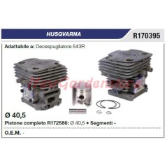 Débroussailleuse HUSQVARNA 543R R170395 segments de piston cylindre