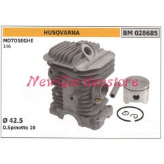 Cilindro pistone segmenti HUSQVARNA motore motosega 146 028685