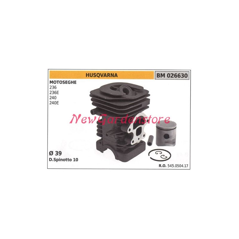 Segments de cylindre de piston HUSQVARNA moteur de tronçonneuse 236 236E 240 240E 026630